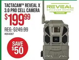 Cabela's TACTACAM TM REVEAL X 3.0 PRO CELL CAMERA offer