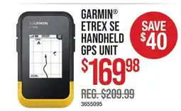 Cabela's GARMIN ETREX SE HANDHELD GPS UNIT offer