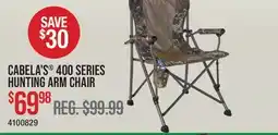 Cabela's CABELA'S 400 SERIES HUNTING ARM CHAIR offer