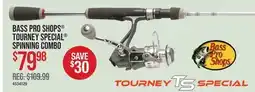Cabela's BASS PRO SHOPS TOURNEY SPECIAL SPINNING COMBO offer