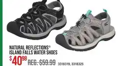 Cabela's NATURAL REFLECTIONS ISLAND FALLS WATER SHOES offer