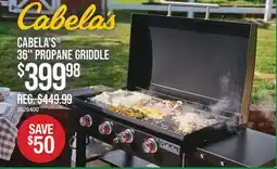Cabela's CABELA'S 36 PROPANE GRIDDLE offer
