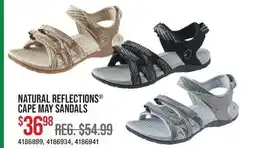 Cabela's NATURAL REFLECTIONS CAPE MAY SANDALS offer