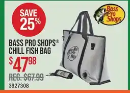 Cabela's BASS PRO SHOPS CHILL FISH BAG offer