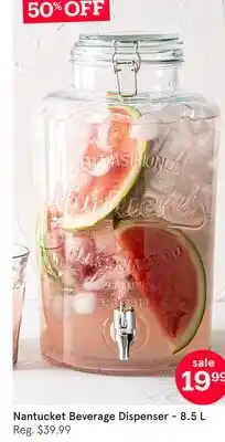 Kitchen Stuff Plus Nantucket Beverage Dispenser offer