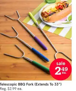 Kitchen Stuff Plus Telescopic BBQ Fork offer