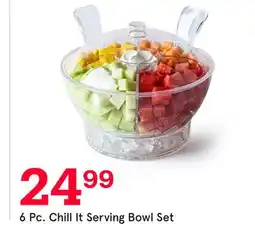 Kitchen Stuff Plus 6 Pc. Chill It Serving Bowl Set offer