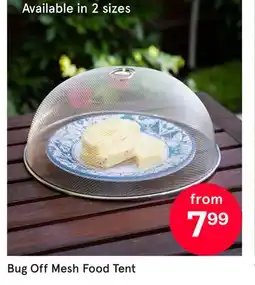 Kitchen Stuff Plus Bug Off Mesh Food Tent offer