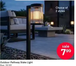 Kitchen Stuff Plus Outdoor Pathway Stake Light offer