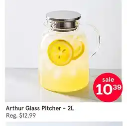 Kitchen Stuff Plus Arthur Glass Pitcher offer