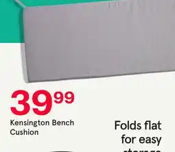 Kitchen Stuff Plus Kensington Bench Cushion offer