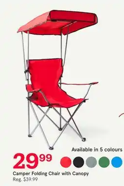 Kitchen Stuff Plus Camper Folding Chair with Canopy offer