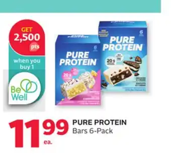 Rexall PURE PROTEIN Bars offer