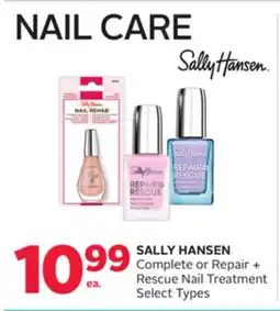 Rexall SALLY HANSEN Complete or Repair + Rescue Nail Treatment offer