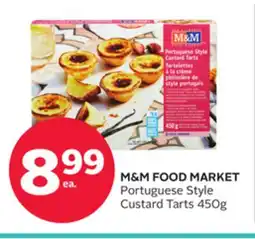 Rexall M & M FOOD MARKET Portuguese Style Custard Tarts offer