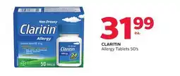 Rexall CLARITIN Allergy Tablets 50' s offer