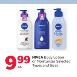 Rexall NIVEA Body Lotion or Moisturizer offer