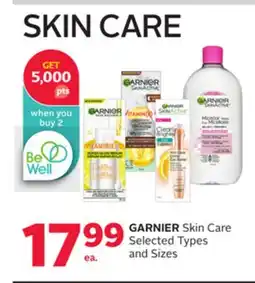 Rexall GARNIER Skin Care offer
