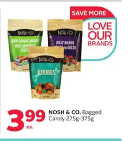Rexall NOSH & CO. Bagged Candy 275g - 375g offer