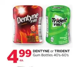 Rexall DENTYNE or TRIDENT Gum Bottles offer