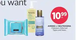Rexall AVEENO or NEUTROGENA Cleansers offer