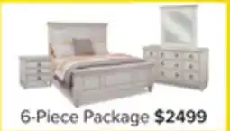 Leon's Salter Path 6-Piece Queen Bedroom Set - Oyster offer