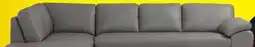 Leon's Daytona Leather 2-Piece Sectional with Left-Facing Chaise - Light Grey offer