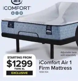 Leon's Serta iComfort AIR 1 Firm 11.5 offer