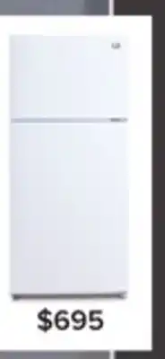 Leon's L2 29.5 18 Cu. Ft. White Top-Freezer Refrigerator - LRT18S4AWWC offer