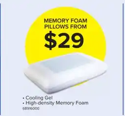 Leon's Cool Gel Standard Memory Foam Pillow offer