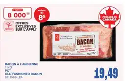 Wholesale Club BACON À L'ANCIENNE offer