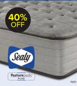 Leon's Sealy Posturepedic Plus Sterling Bowie Tight Top Firm Queen Mattress offer