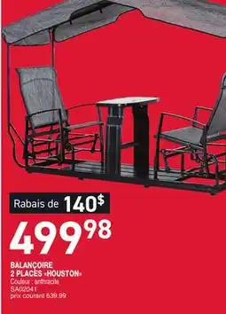 Matério BALANÇOIRE 2 PLACES HOUSTON offer