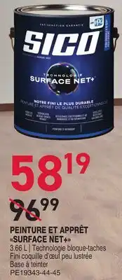 Matério PEINTURE ET APPRÊT SURFACE NET+ Sico offer