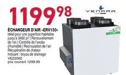Matério VENMAR ÉCHANGEUR D'AIR ERV130 offer