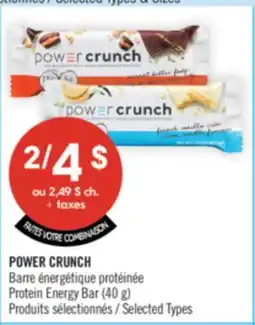 Pharmaprix POWER CRUNCH Protein Energy Bar offer