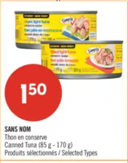 Pharmaprix NO NAME Canned Tuna offer