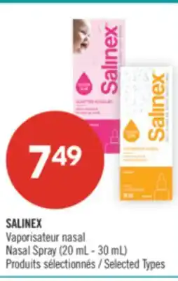 Pharmaprix SALINEX Nasal Spray offer