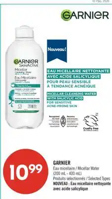 Pharmaprix GARNIER Micellar Water offer