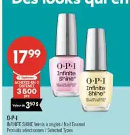 Pharmaprix O∙P∙I INFINITE SHINE Nail Enamel offer