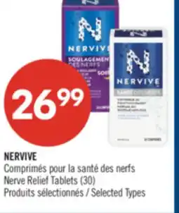 Pharmaprix NERVIVE Nerve Relief Tablets (30) offer