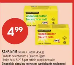 Pharmaprix NO NAME Butter (454 g) offer