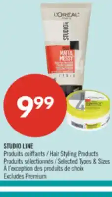 Pharmaprix STUDIO LINE Hair Styling Products offer