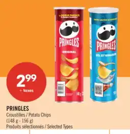 Pharmaprix PRINGLES Potato Chips offer