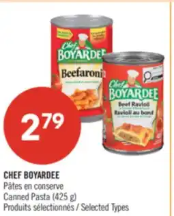 Pharmaprix CHEF BOYARDEE Canned Pasta offer
