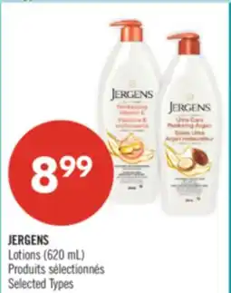 Pharmaprix JERGENS Lotions offer
