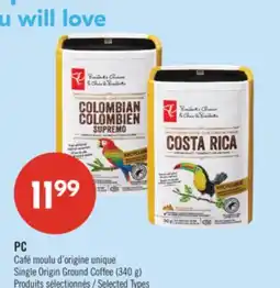 Pharmaprix PC Single Origin Ground Coffee offer