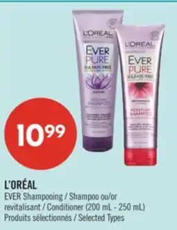 Pharmaprix L'ORÉAL EVER Shampoo or Conditioner offer