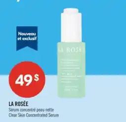 Pharmaprix LA ROSÉE Clear Skin Concentrated Serum offer