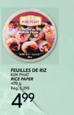 IGA KIM PHAT RICE PAPER offer